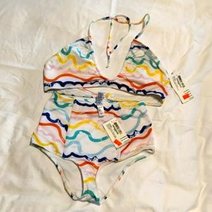 American apparel high waisted bikini